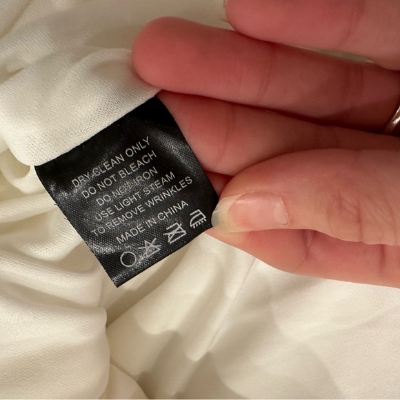 New AZAZIE SAFFRON Diamond White Champagne Mermaid Sweetheart Sequin Crepe Dress - Picture 12 of 16